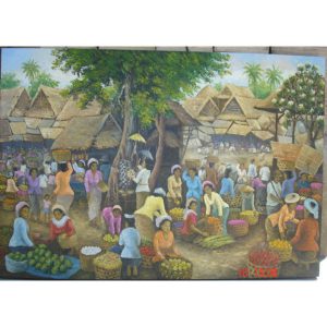 Traditional Market Painting- DSW11-0062