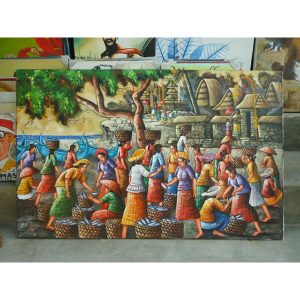 Bali Market Painting-DSW11-1361