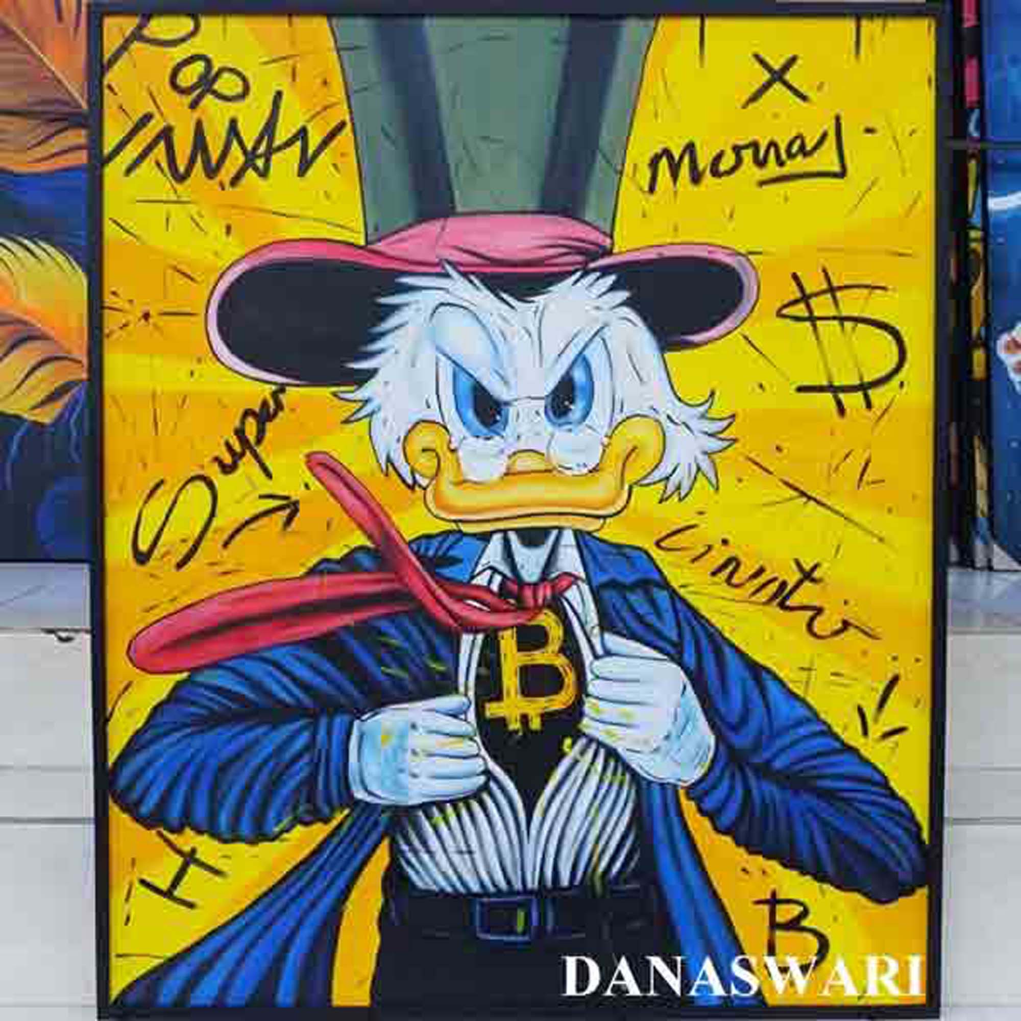 Donald Duck Painting-DSW10-0182