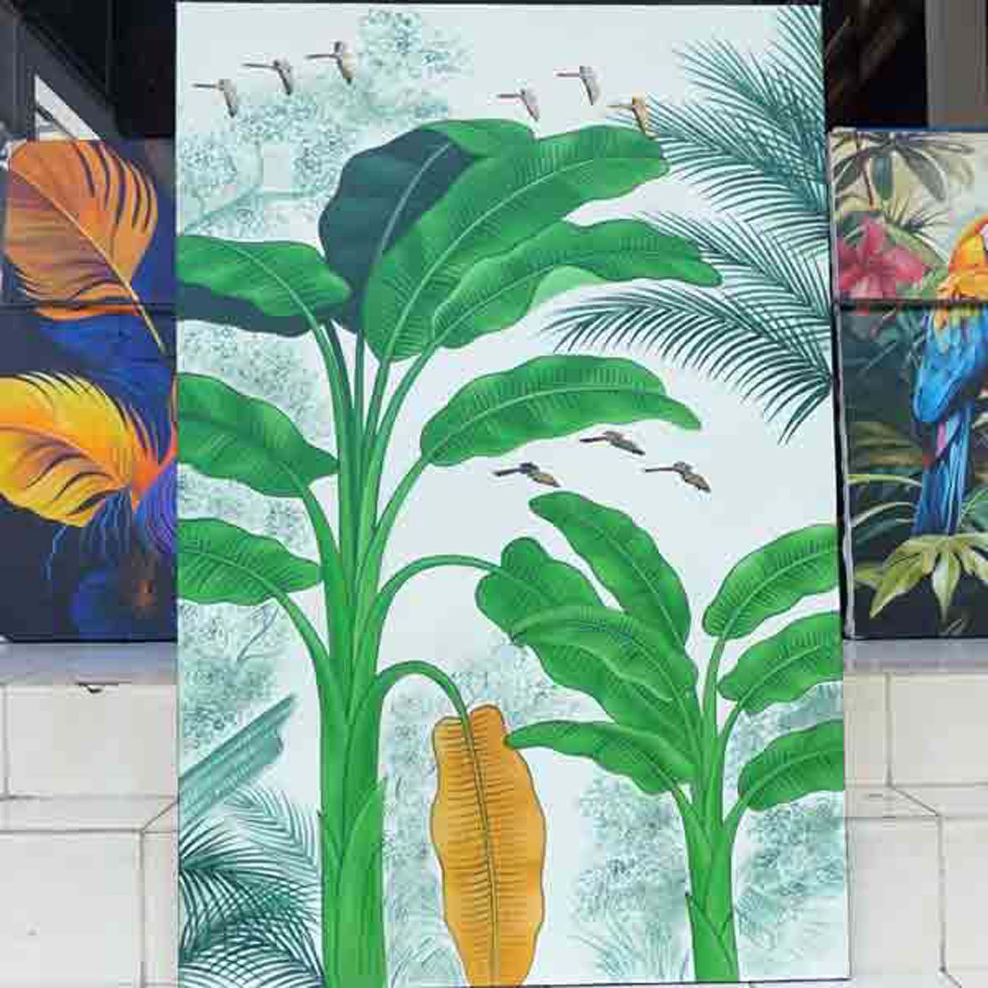 Banana Trees Painting-DSW16-0063