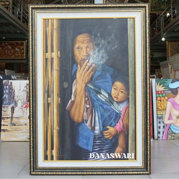 Smoke And Affection Painting-DSW8-2309