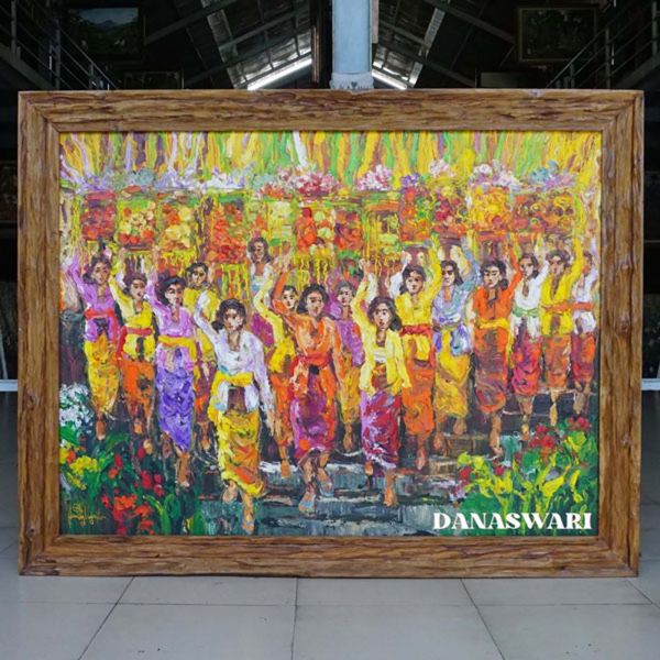 Grace Of Balinese Tradition Painting Balinese traditional painting is a unique and intricate art form deeply rooted in the island’s rich cultural and religious heritage. The grace of Balinese traditional painting lies in its detailed craftsmanship, storytelling elements, and the spiritual significance embedded in each artwork. Grace Of Balinese Tradition Painting -DSW4-1320