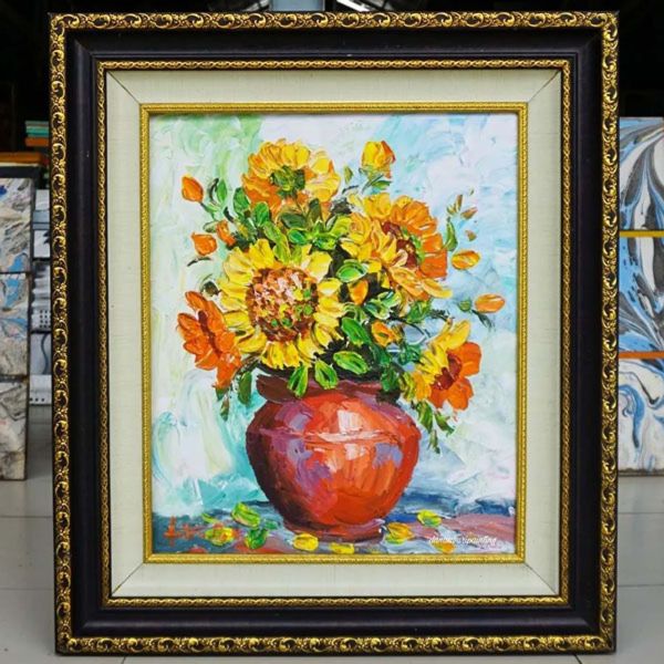 Sun Flower Painting-DSW9-2229