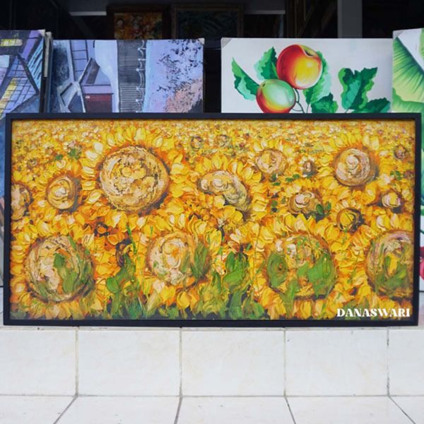 Sun Flower Painting-DSW9-2289