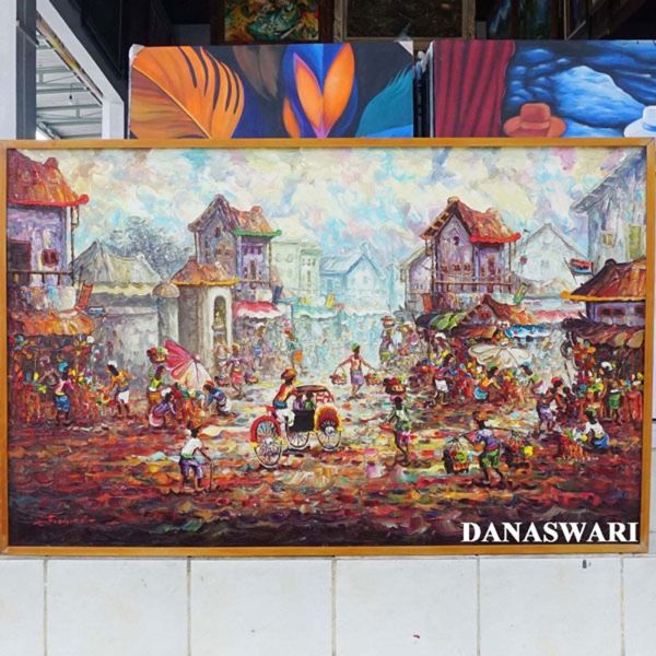 Traditional Market Painting-DSW11-1244