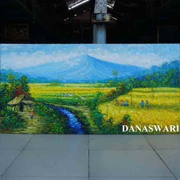 Beautiful Ricefields Painting-DSW11-1251