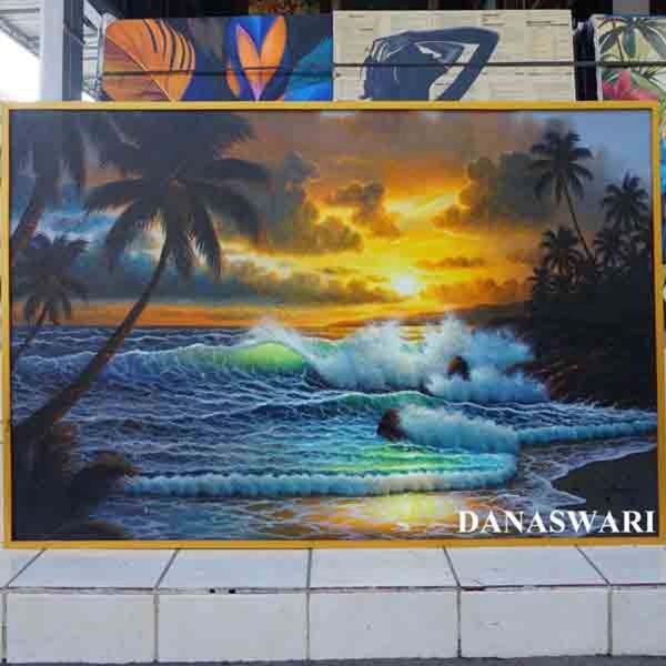 Beautiful Sunset Painting-DSW11-1258