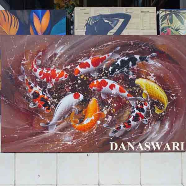 Fish Koi Painting-DSW3-2448