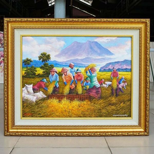 Sort The Rice Yields Painting-DSW11-1111