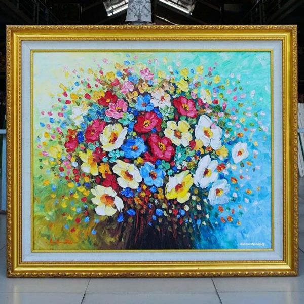 Beautiful Flower Painting-DSW9-2238