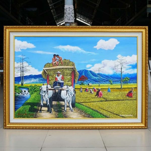 Rice Harvest Results Painting-DSW11-1118