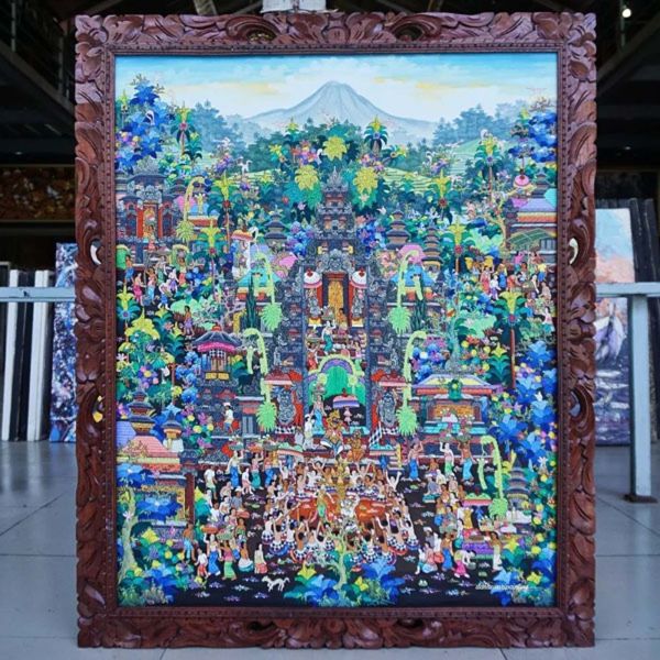 Introducing the mesmerizing allure of Youngartis Painting. With vibrant colors and intricate brushstrokes, this captivating painting captures the essence of imagination and evokes a sense of wonder. Whether you're an art enthusiast or simply seeking to add a touch of artistic flair to your space, this Youngartis Painting will undoubtedly make a striking statement. Display it in your living room, bedroom, or office and let its expressive beauty infuse your surroundings with a burst of inspiration. Don't miss the opportunity to own this extraordinary piece of art by a budding talent. Youngartis Painting-DSW4-1205