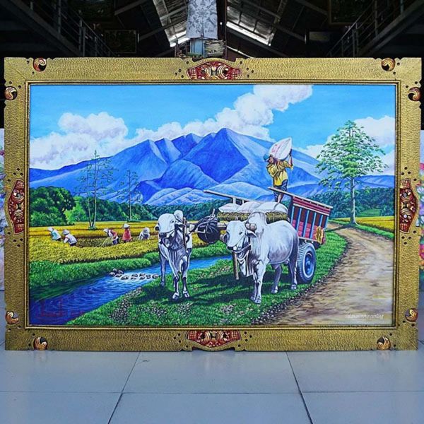 Activities In The Field Painting-DSW11-1130