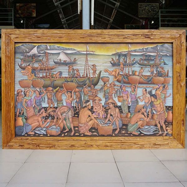 Fish Market Painting-DSW11-1132