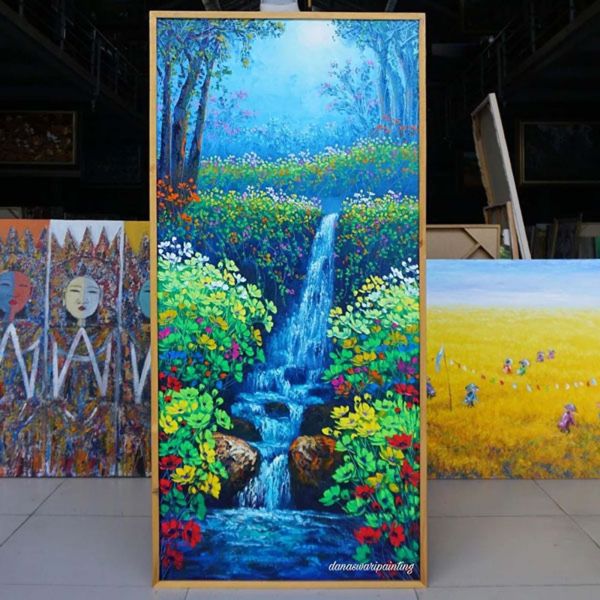 Waterfall Painting-DSW11-1143