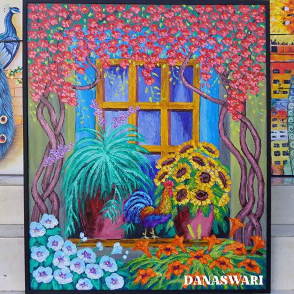 Garden Charm Painting-DSW9-2258