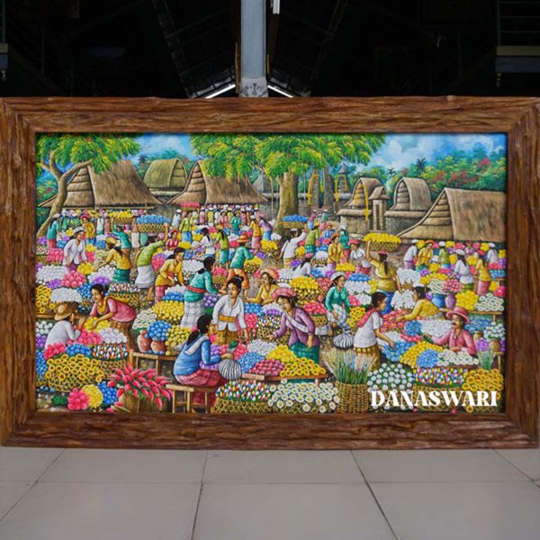 Traditional Flower Market-DSW11-1166