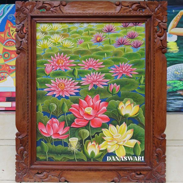 Beautiful Lotus Painting-DSW9-2276