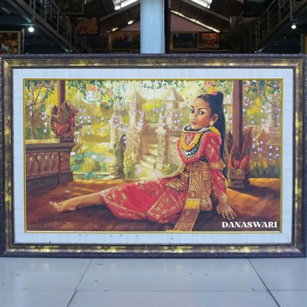 This stunning painting features a beautiful Balinese dancer captured in a moment of grace and elegance. The intricate details and vibrant colors bring this cultural artwork to life, adding a touch of exotic charm to any space. Perfect for art enthusiasts and world travelers alike, this piece will transport you to the mesmerizing beauty of Bali with every glance. Add a touch of sophistication and culture to your home decor with this mesmerizing Balinese dancer painting. Beautiful Balinese Dancer Painting-DSW-1255