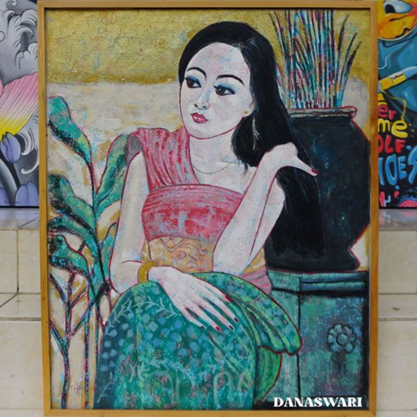 Beautiful Girl Painting-DSW8-2280