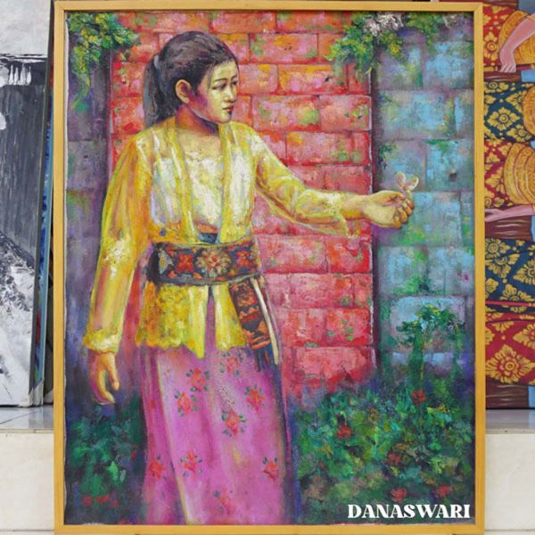 Balinese Girl Painting-DSW8-2282