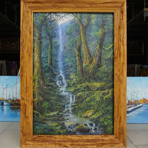 Flowing Waterfall Painting-DSW11-1189