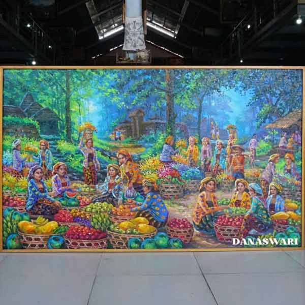 Trading Scene Painting-DSW11-0244