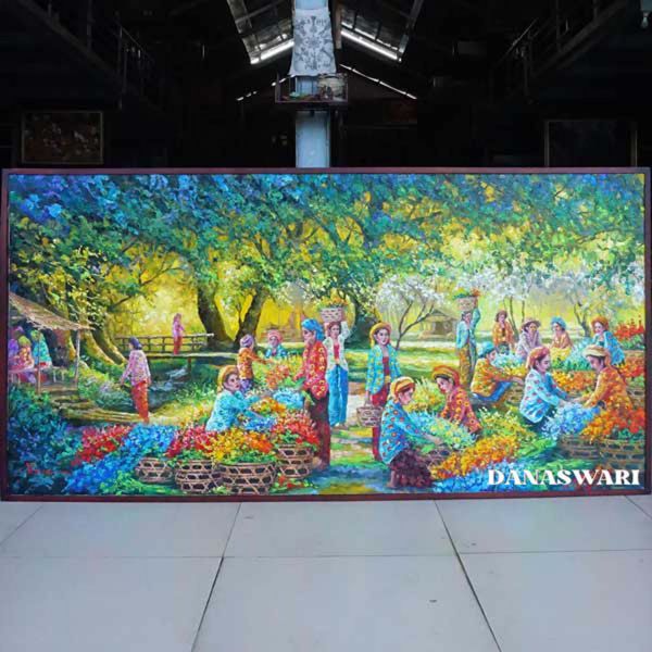 Floral Frenzy Painting-DSW11-0227