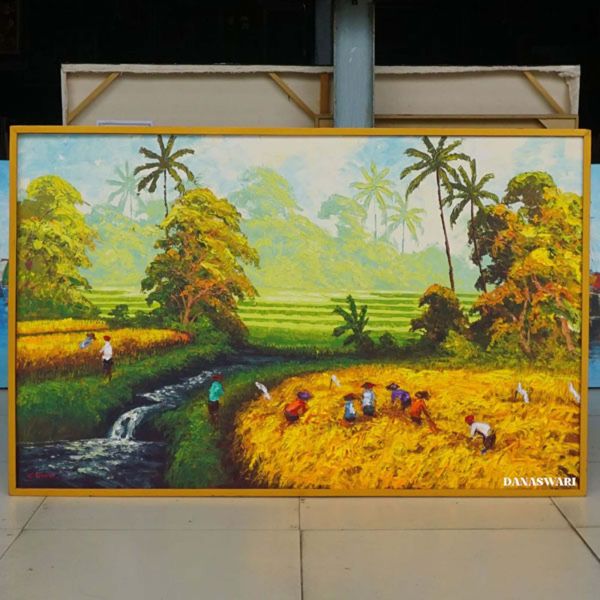 Rice Field Painting-DSW18-0164
