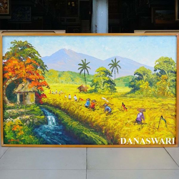 Rice field Painting-DSW18-0169