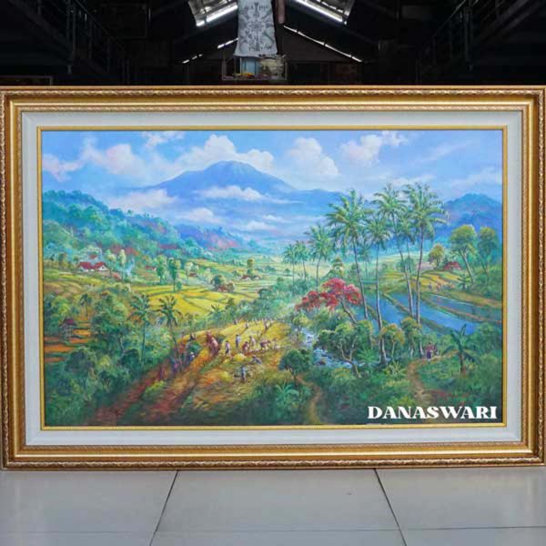 Morning Melody in the Fields Painting-DSW18-0205