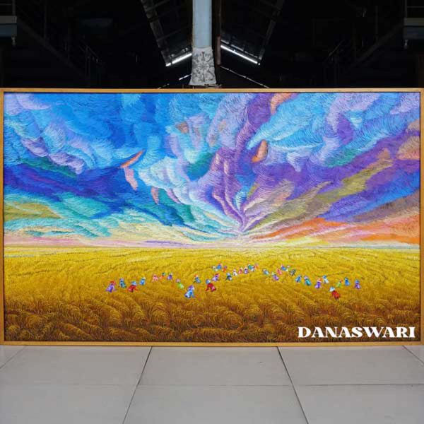 Horizon Beyond The Fields Painting-DSW18-0206