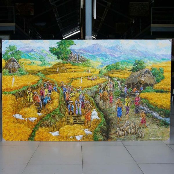 Activities In The Fields Painting-DSW18-0118