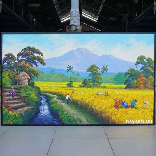 Rice fields Painting-DSW18-0148