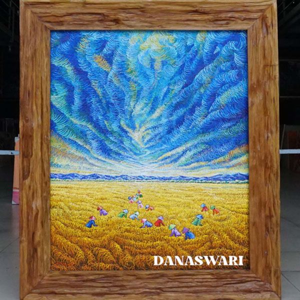 Horizon Beyond the Fields Painting-DSW18-0194